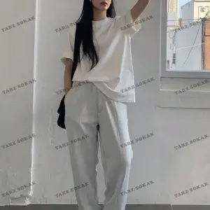 DÜZ  8 BASKISIZ Baskılı Oversize Kalıp Unisex T-shirt