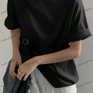 DÜZ  8 BASKISIZ Baskılı Oversize Kalıp Unisex T-shirt