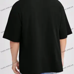 DÜZ ERKEK 3 BASKISIZ Baskılı Oversize Kalıp Unisex T-shirt