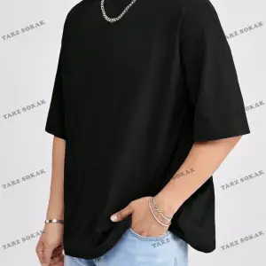 DÜZ ERKEK 3 BASKISIZ Baskılı Oversize Kalıp Unisex T-shirt