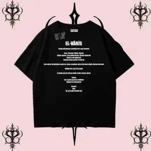 EL VÂRİS Özel Tasarım Tişört satın almadan açıklama ve görsel açıklamayı OKUYUN!