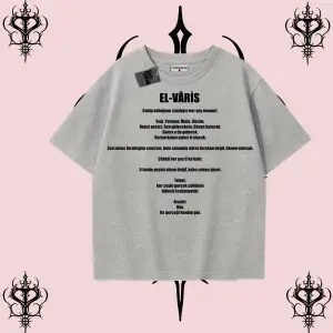 EL VÂRİS Özel Tasarım Tişört satın almadan açıklama ve görsel açıklamayı OKUYUN!