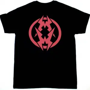 ERASURE CHORUS NEW BLACK T SHIRT ÖN VE ARAKA BASKILI
