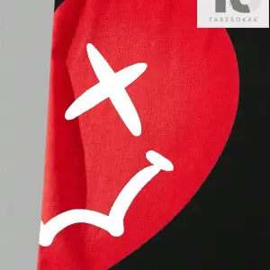 Erkek Araba ve Mektup Grafikli Tişört