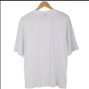 Erkek Beyaz Sun Is Shining Oversze Bisiklet Yaka Tshirt