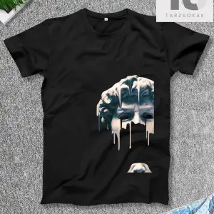 Erkek Figürlü Grafik Tişört