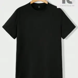 Erkek Günlük Göz Küresi ve Slogan Baskılı Tişört