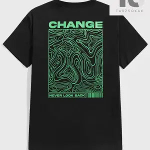 Erkek Harfli ve Grafik Baskılı Tişört