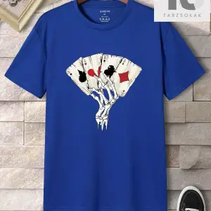 Erkek Japon Harf ve Şekil Grafikli Tişört