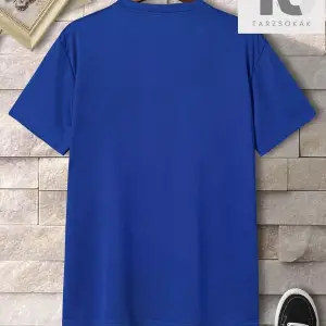 Erkek Japon Harf ve Şekil Grafikli Tişört