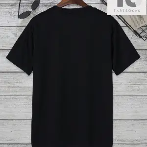 Erkek Kafatası Yazılı Baskılı Tişört