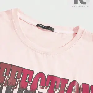 Erkek Kaktüs & Slogan Grafikli Tişört