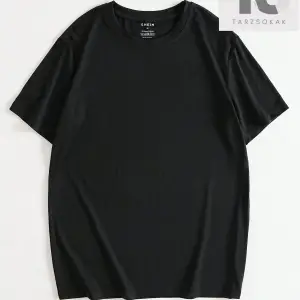 Erkek Kanat ve Yazı Baskılı Yuvarlak Yaka Tişört