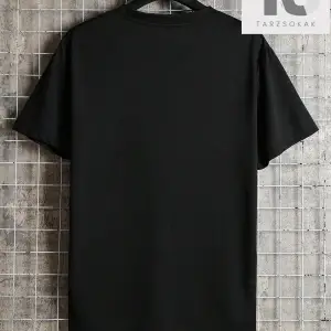 Erkek Karikatür Desenli Yuvarlak Yaka Kısa Kollu Tişört