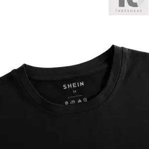 Erkek Karikatür Ve Slogan Grafikli Tişört