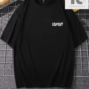 Erkek Kelebek Ve Slogan Grafikli Tişört