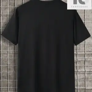 Erkek Manzara ve Slogan Baskılı Tişört