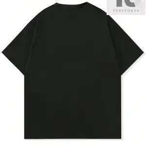 Erkek Mektup Grafik Damla Omuz Tişört