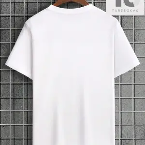 Erkek Mektup Grafikli Tişört