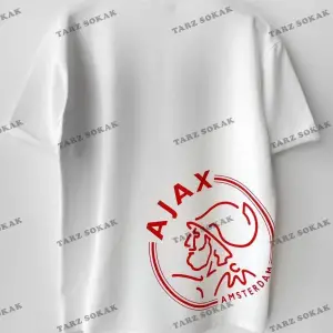 Erkek Oversize Baskılı Pamuklu Bisiklet Yaka Kısa Kollu T-shirt Efsane