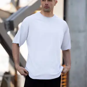 Erkek Oversize Kısa Kolu Salaş Yazlık