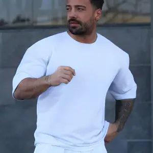 Erkek Oversize Pamuklu Nefes Alan