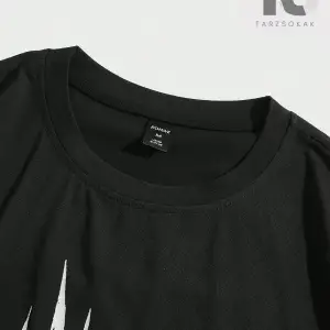 Erkek Sırt Baskılı Kısa Kollu Tişört