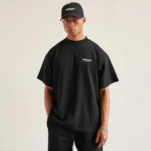 Erkek Siyah Oversize Tshirt