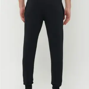 Erkek Siyah Slim Fit Dar Kesim Jogger Eşofman Altı 2 Iplik Şardonlu RLX044513