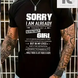 Erkek Slogan Baskılı T-Shirt