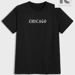 Erkek Sloganlı ve Melek Baskılı Tişört