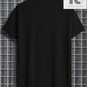 Erkek Trefoil Desenli Kısa Kollu Tişört