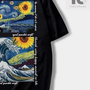 Erkek Tropikal Baskılı Tişört