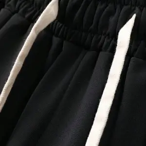 Erkek Yaz Kısa Kollu Tişört ve Şort Takımı Geometrik Desenli Baskılı