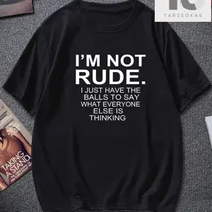 Erkek Yazılı Baskılı Kısa Kollu Tişört