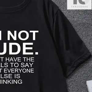 Erkek Yazılı Baskılı Kısa Kollu Tişört