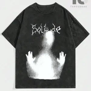 Erkek Yazılı Baskılı T-shirt