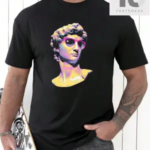 Erkek Yazılı Baskılı Tişört