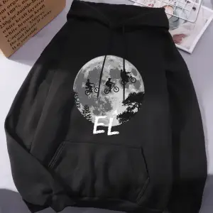 Erkekler Bisiklet Sürme Baskılı Kapüşonlu Üstler Kadınlar İçin Basit Kışlık Polar Sweatshirtl