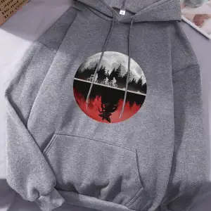 Erkekler Bisiklet Sürme Baskılı Kapüşonlu Üstler Kadınlar Kışlık Polar Sıcak Sweatshirtler Ba