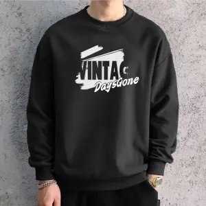 Erkekler boy M-5XL grafik tişörtü Hoodied baskılı uzun kollu T-shirt pamuk Hiphop Tees spor g Siyah