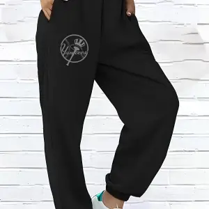 Eşofman Altı Yankees Baskılı Desenli