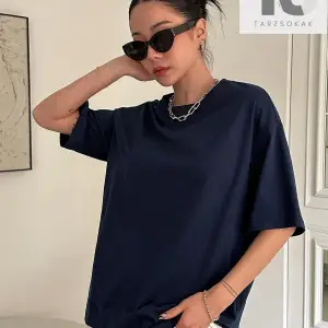 Essnce Çiçek Desenli Damla Omuz Tişört