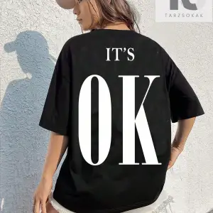 Essnce Sloganlı Grafikli Düşük Omuzlu Tişört