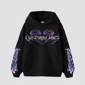 Eternal Text Baskılı Oversize Unisex Beyaz