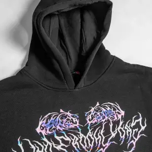 Eternal Text Baskılı Oversize Unisex Beyaz