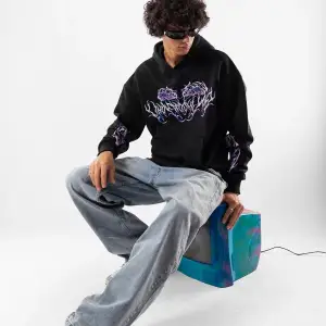 Eternal Text Baskılı Oversize Unisex Beyaz