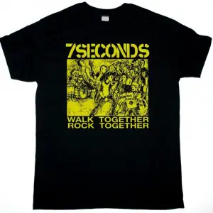 EUROPE WINGS OF TOMORROW NEW BLACK T-SHIRT ÖN BASKILI