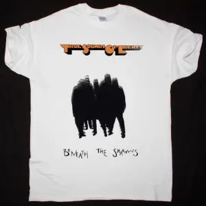 EVANESCENCE DISTRESSED STAMPED NEW BLACK T SHIRT ÖN BASKILI