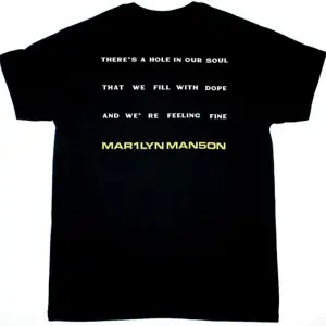 EVANESCENCE LOTUS NEW BLACK T-SHIRT ÖN VE ARAKA BASKILI